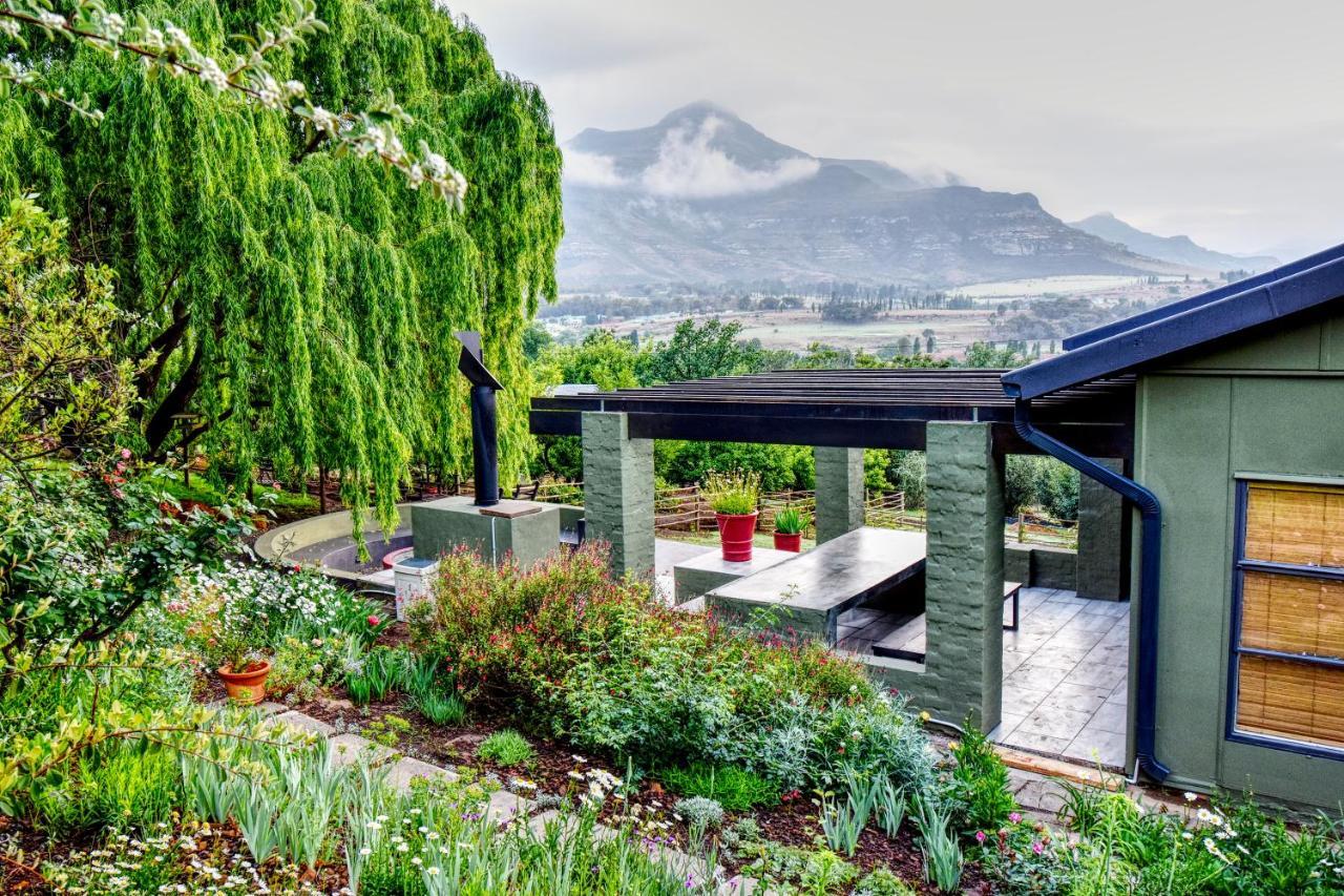 Golden View Luxury Self Catering Villa Clarens Eksteriør bilde